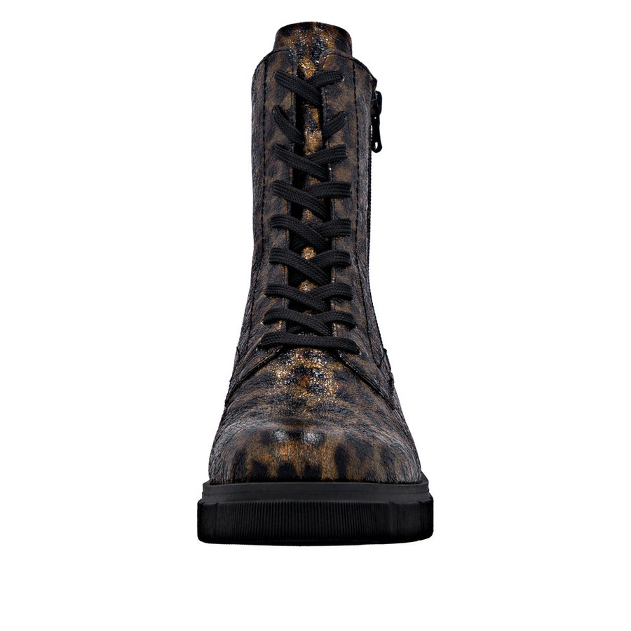 Remonte D2S72-90 Wide Fit Animal Print Boots