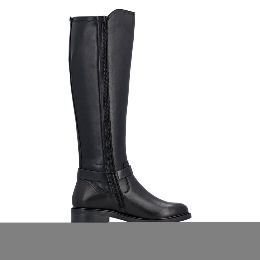 Remonte D2W77-00 Long Leg Black Boots