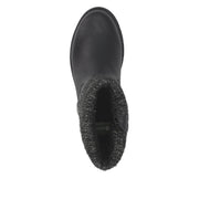 Remonte D3976-03 Black Water Resistant Wide Fit Boots