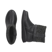 Remonte D3976-03 Black Water Resistant Wide Fit Boots