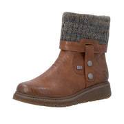 Remonte D3976-23 Brown Water Resistant Wide Fit Boots