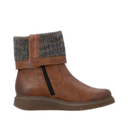 Remonte D3976-23 Brown Water Resistant Wide Fit Boots