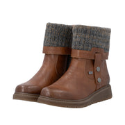 Remonte D3976-23 Brown Water Resistant Wide Fit Boots