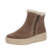 Remonte D3B70-20 Wide Fit Wool Lined Beige Boots