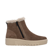 Remonte D3B70-20 Wide Fit Wool Lined Beige Boots