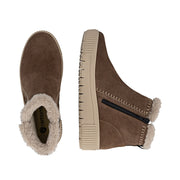 Remonte D3B70-20 Wide Fit Wool Lined Beige Boots