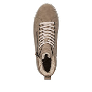 Remonte D3B71-20 Wide Fit Warm Lined Waterproof Beige Boots