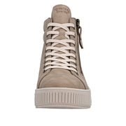 Remonte D3B71-20 Wide Fit Warm Lined Waterproof Beige Boots