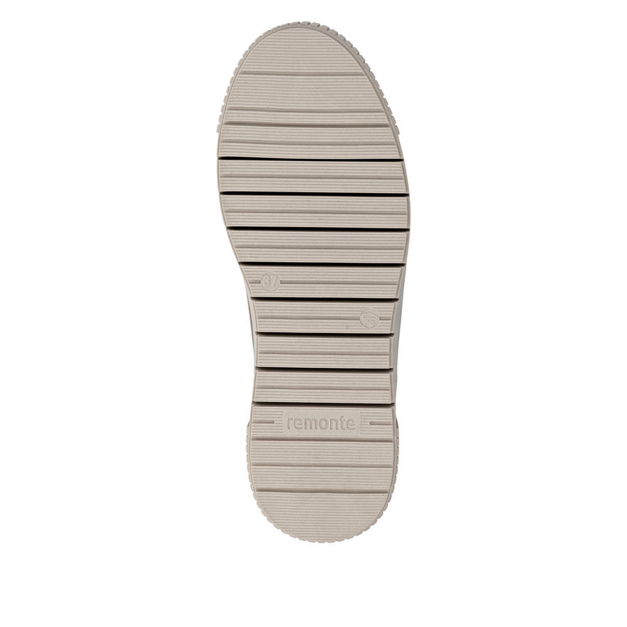 Remonte D3B71-20 Wide Fit Warm Lined Waterproof Beige Boots