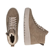Remonte D3B71-20 Wide Fit Warm Lined Waterproof Beige Boots