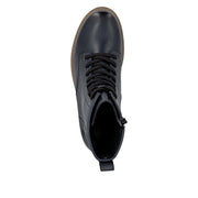 Remonte D3C70-14 Wide Fit Waterproof Blue Boots