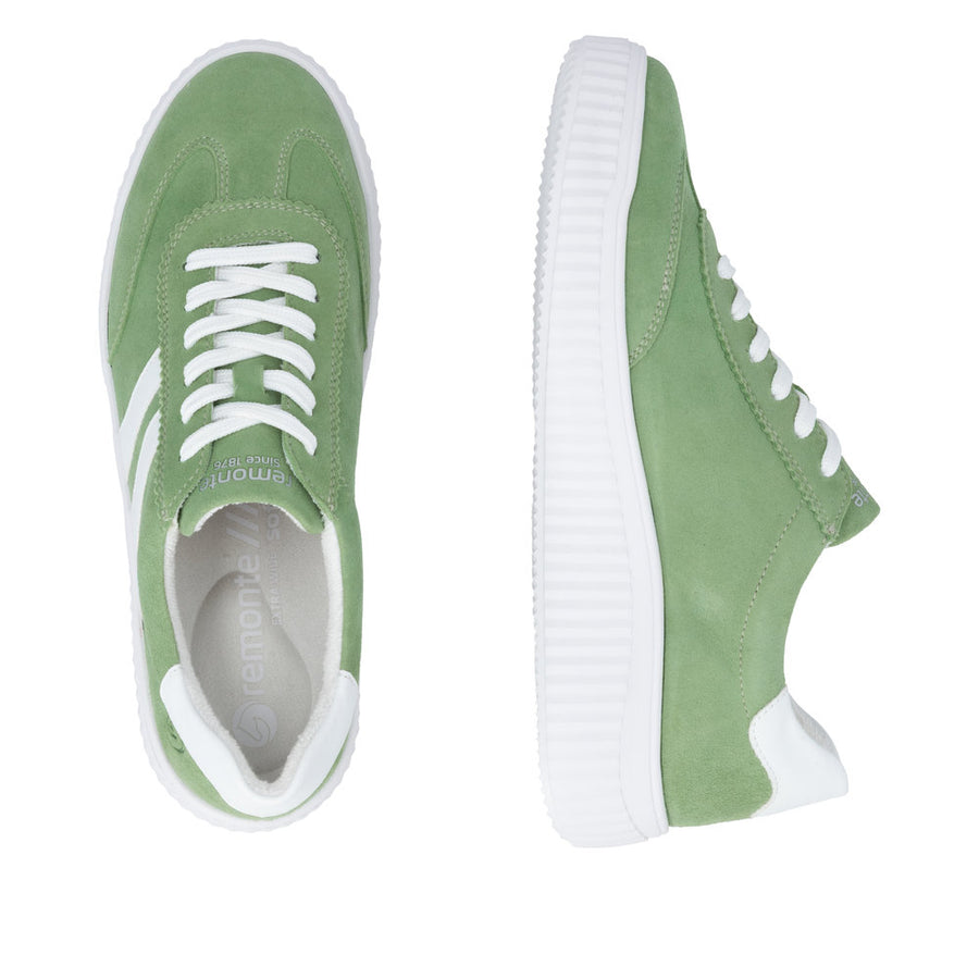 Remonte D3E00-52 Green Wide Fit Trainer