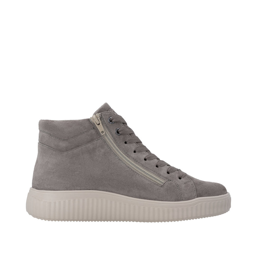 Remonte D3E70-42 Waterproof Wide Fit Grey Boots