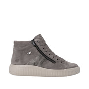 Remonte D3E70-42 Waterproof Wide Fit Grey Boots