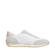 Remonte D3H03-80 Off White/Gold Wide Fit Trainer