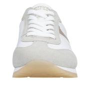 Remonte D3H03-80 Off White/Gold Wide Fit Trainer