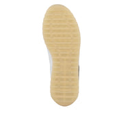 Remonte D3H03-80 Off White/Gold Wide Fit Trainer