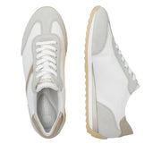 Remonte D3H03-80 Off White/Gold Wide Fit Trainer