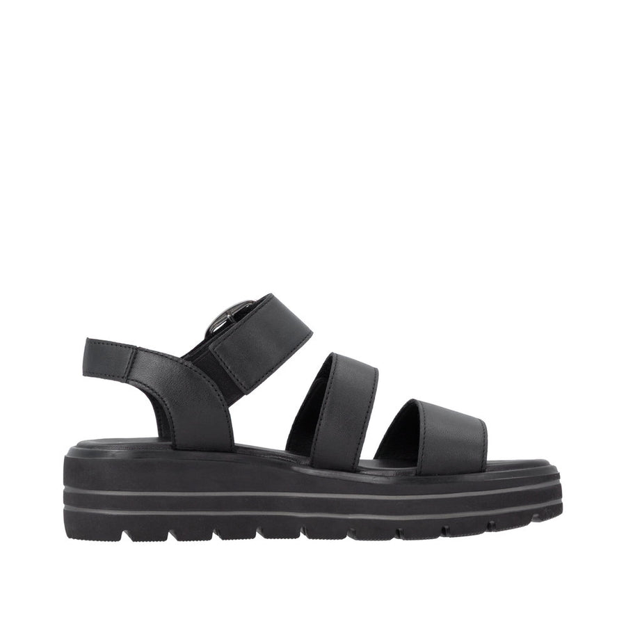 Remonte D3N50-00 Black Chunky Sandal