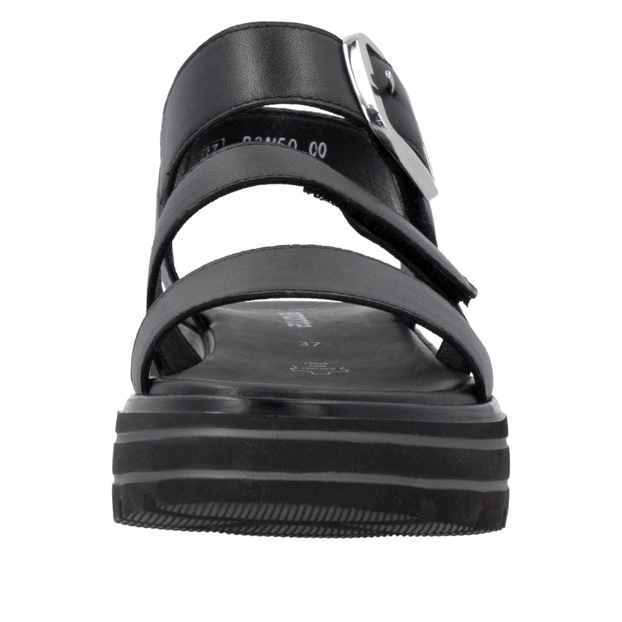 Remonte D3N50-00 Black Chunky Sandal