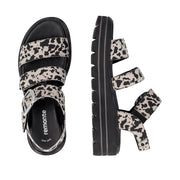 Remonte D3N50-60 Black/White Coe Print Sandal