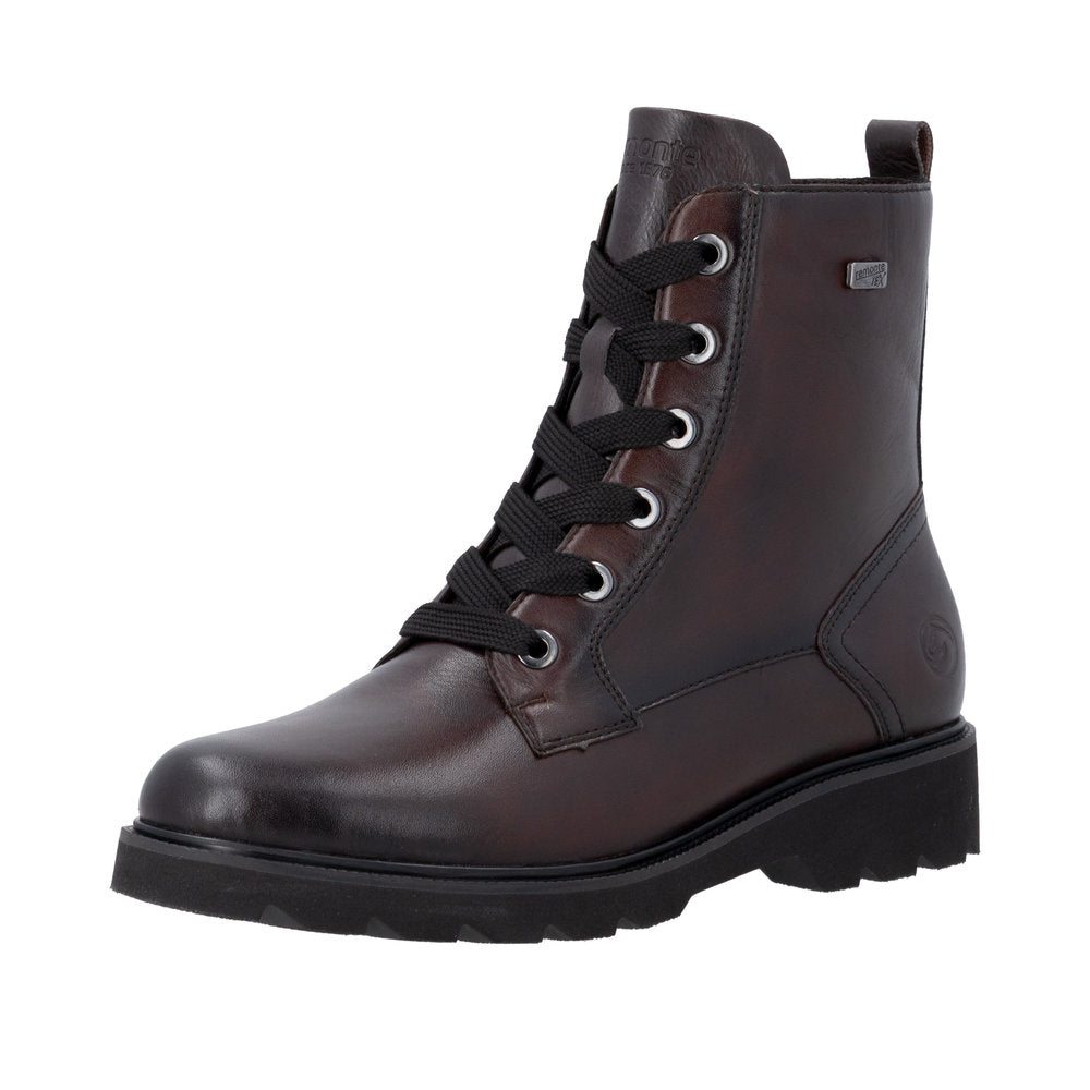 Remonte D3S71-25 Brown Waterproof Wide Fit Boots