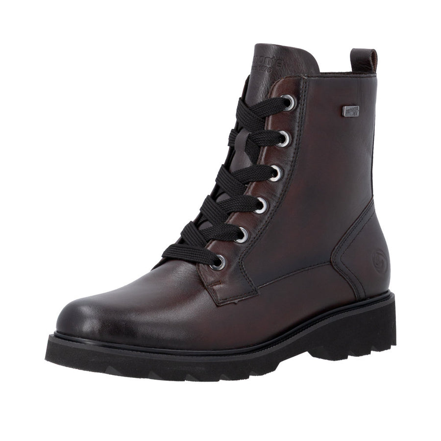 Remonte D3S71-25 Brown Waterproof Wide Fit Boots