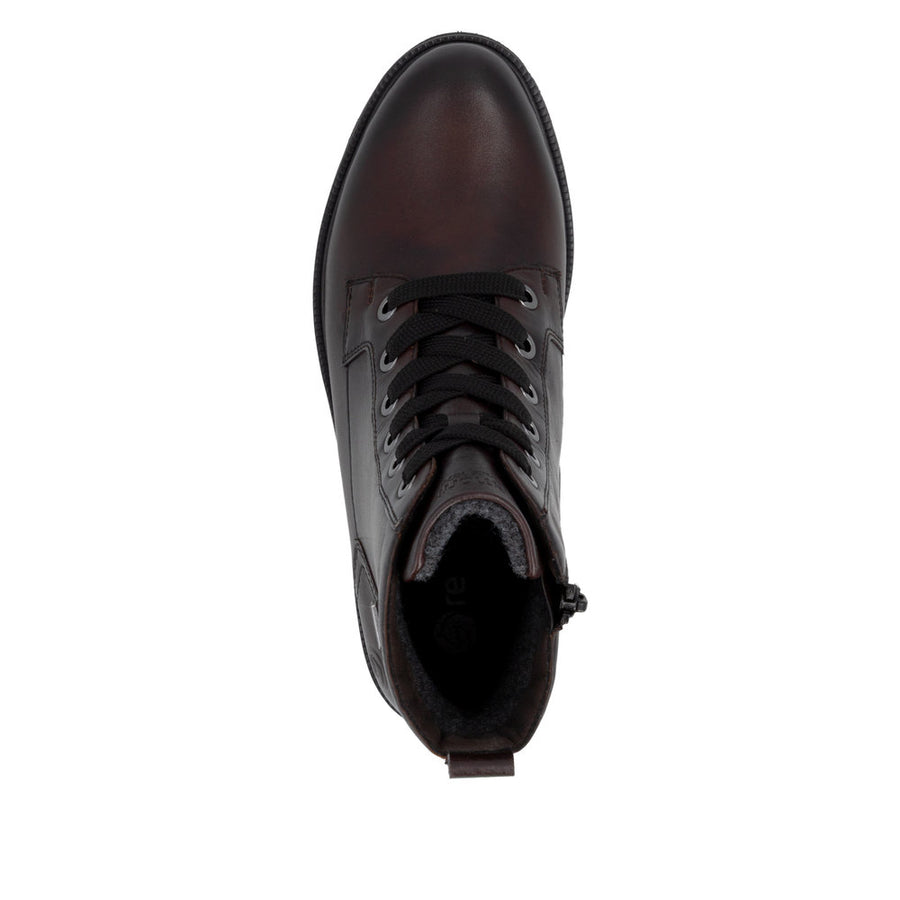 Remonte D3S71-25 Brown Waterproof Wide Fit Boots