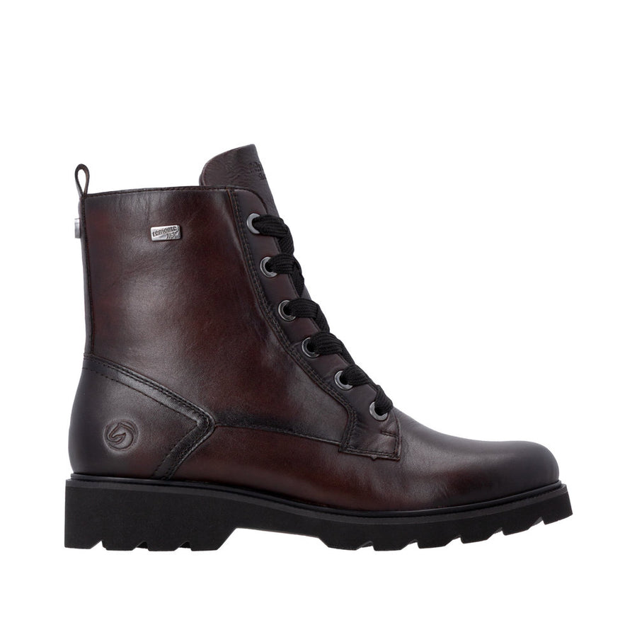 Remonte D3S71-25 Brown Waterproof Wide Fit Boots