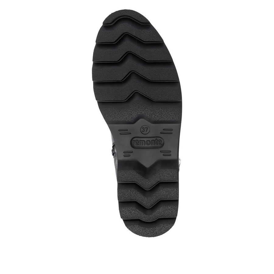 Remonte D3S74-00 Black Wide Fit Long Boots