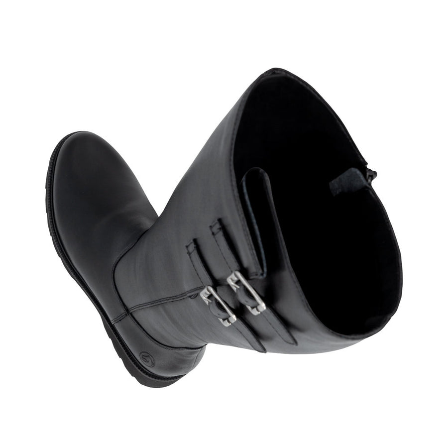 Remonte D3S74-00 Black Wide Fit Long Boots