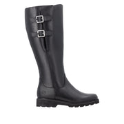 Remonte D3S74-00 Black Wide Fit Long Boots
