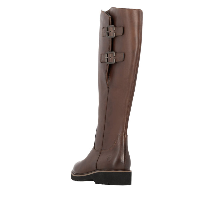 Remonte D3S74-22 Brown Wide Fit Long Boots