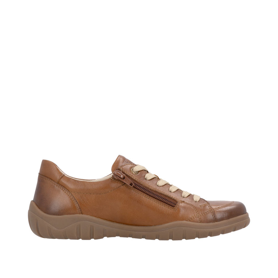 Remonte D3T00-24 Waterproof wide Fit Tan Shoes