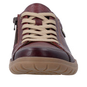 Remonte D3T00-35 Waterproof Wide Fit wine Shoes