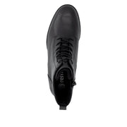 Remonte D3U71-00 Wide Fit Lace up Black Boots