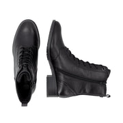 Remonte D3U71-00 Wide Fit Lace up Black Boots