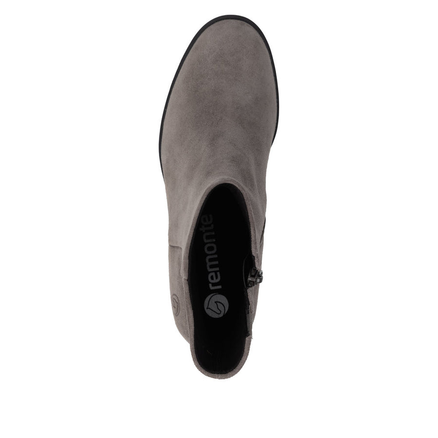 Remonte D3U73-42 Wide Fit Taupe Boots