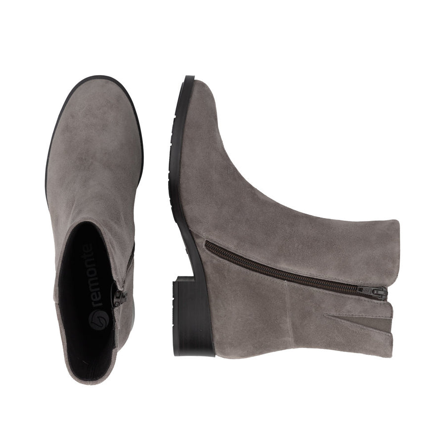Remonte D3U73-42 Wide Fit Taupe Boots