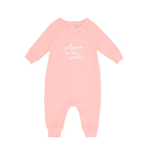 Bob and Blossom Pink “Welcome to the world” All-in-one