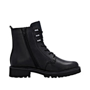 Remonte D8656-00 Waterproof Wide Fit Black Boots