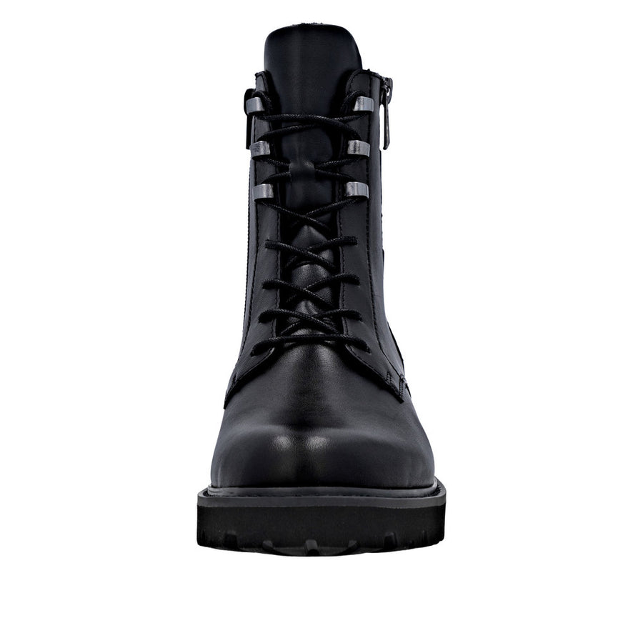 Remonte D8656-00 Waterproof Wide Fit Black Boots