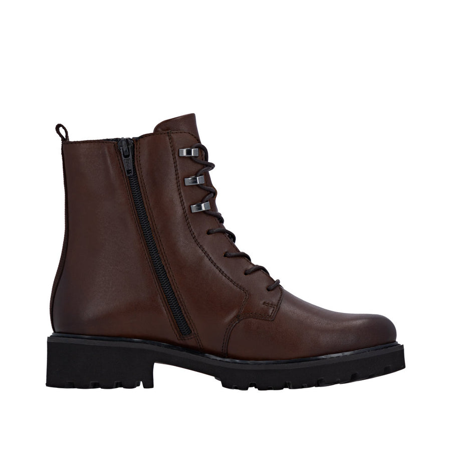 Remonte D8656-25 Waterproof Wide Fit Brown Boots