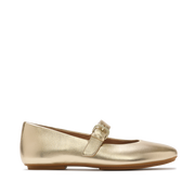 FitFlop E3D-675 Platino Delicato Leather Mary Janes