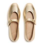 FitFlop E3D-675 Platino Delicato Leather Mary Janes