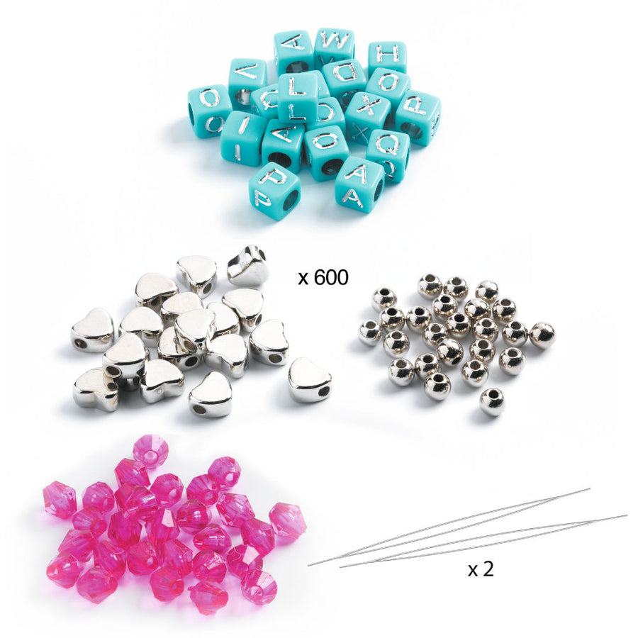 Djeco Alphabet Jewellery Making Beads DJ00030