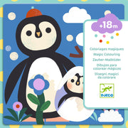 Djeco Magic Colouring - Baby Animals - FSC MIX DJ00952