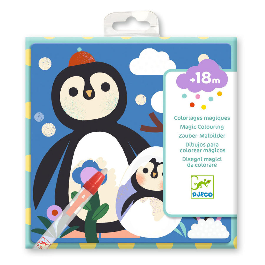 Djeco Magic Colouring - Baby Animals - FSC MIX DJ00952