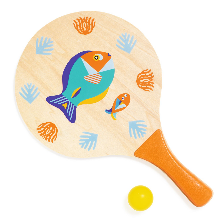 Djeco Beach Rackets Set - Sea - Fsc 100% DJ02081