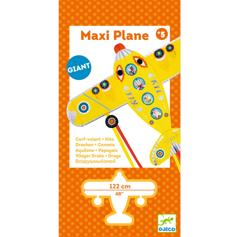 Djeco Skill Games - Kites - Maxi Plane DJ02161
